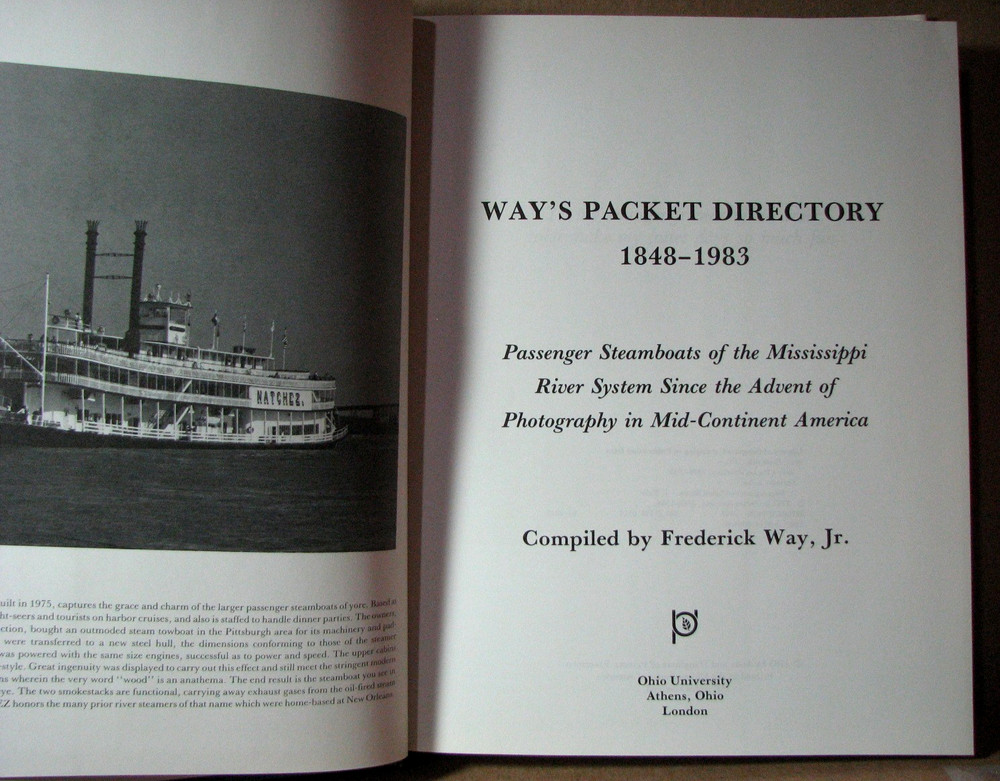 Stamp Reference Book Way's Packet Directory 1848-1983 JH4