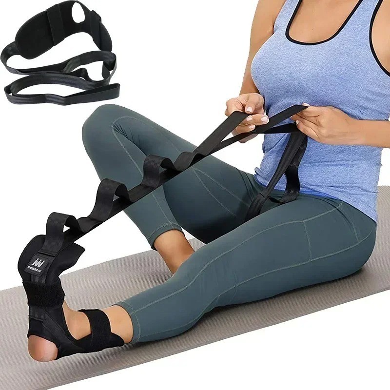 Yoga Stretch Strap Leg Flexibility Band for Fitness & Foot Rehabilitation