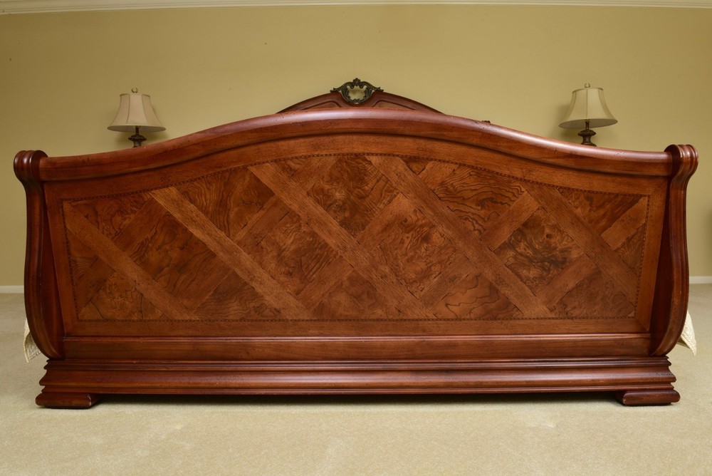 Thomasville British Gentry Master King Size Bed Frame.