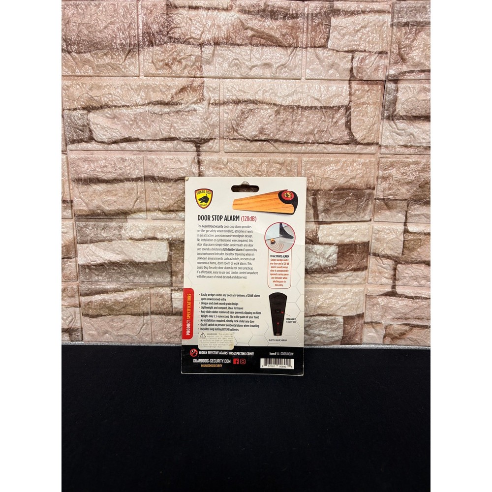 Guard Dog Security Door Stop Alarm portable security device
