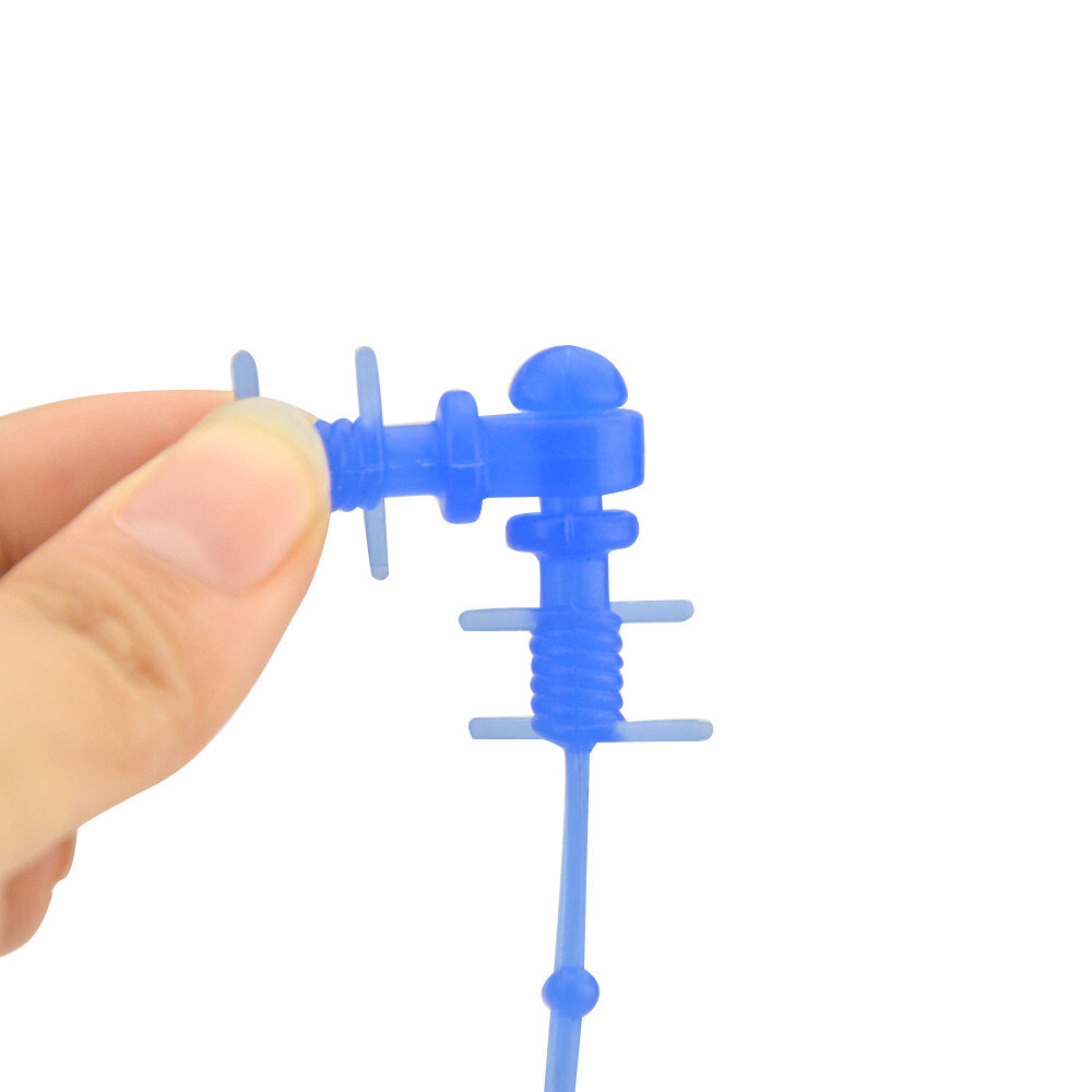 6pcs Compound Bow Stabilizer Limb Riser Damper Silencer Shock Absorber Archery