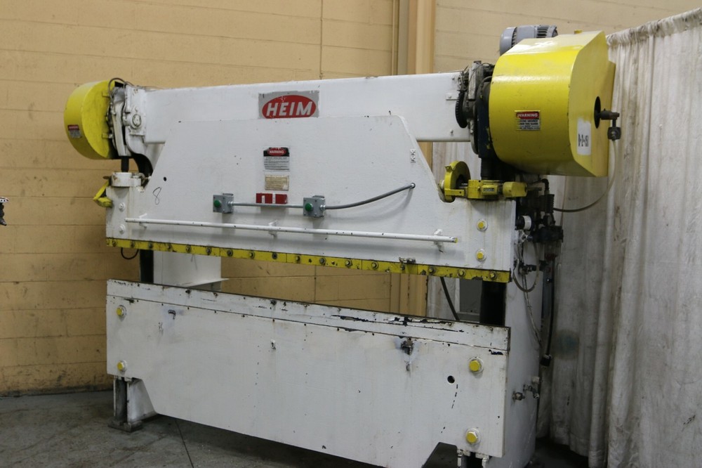 45 TON X 8' HEIM PRESS BRAKE: YODER #68981