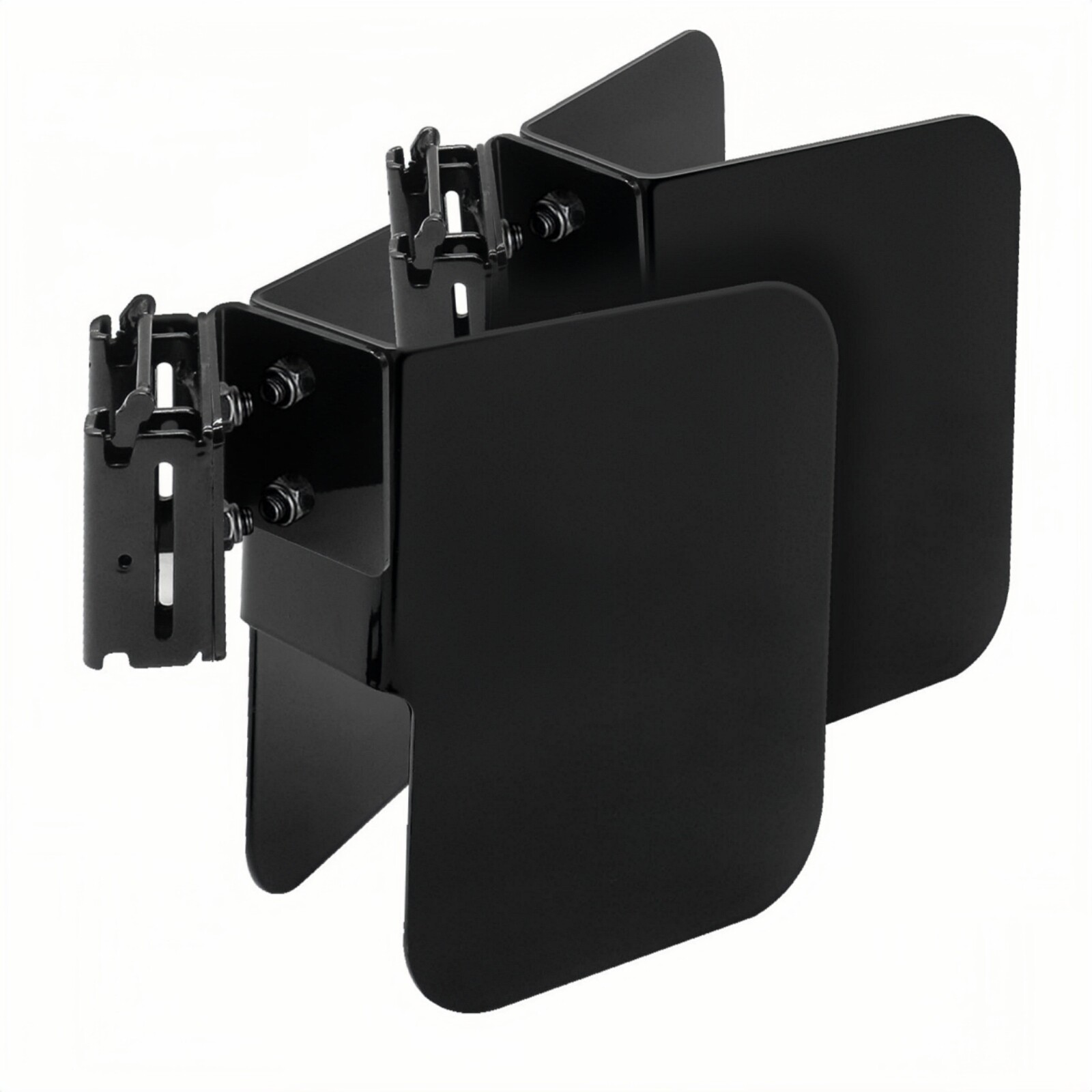 4 pack E-track Wheel Chock Strap Kit Motorcycle Wheel Chocks Heavy Duty Powder