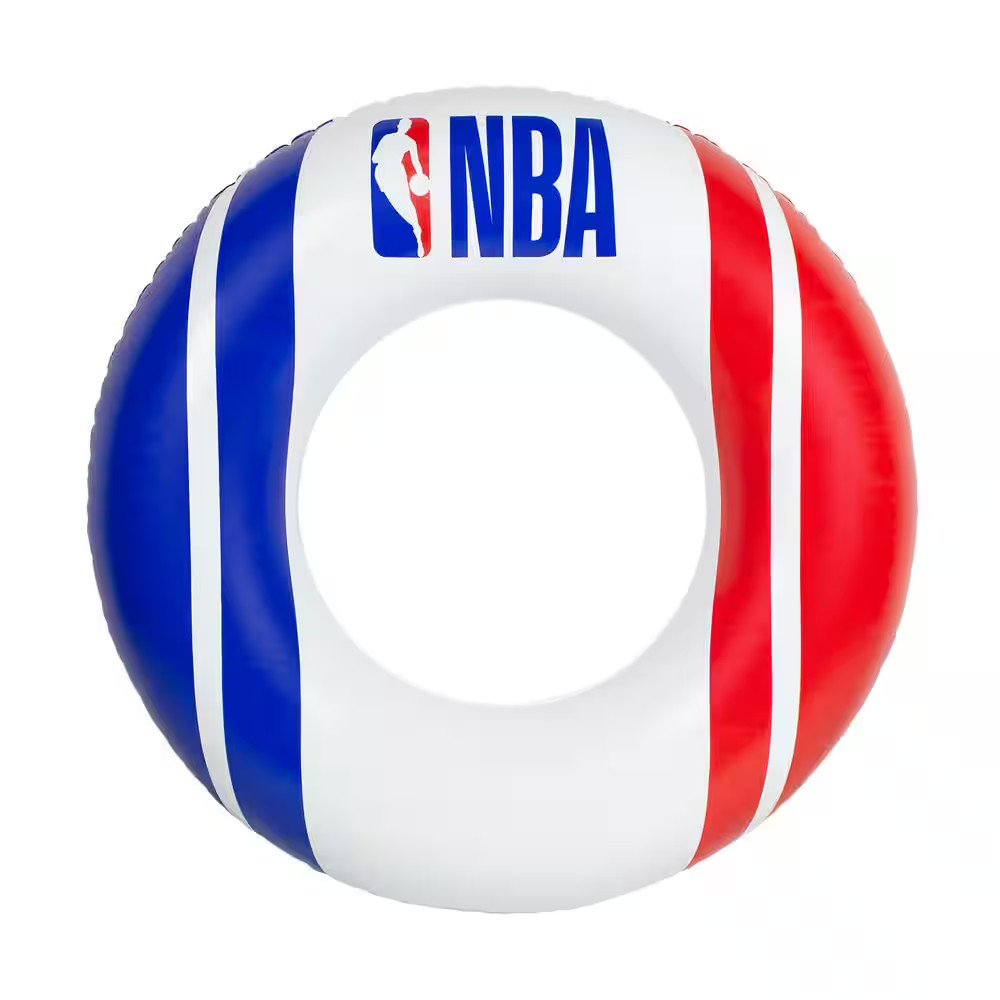 35 In. NBA Inflatable Tube Pool Float