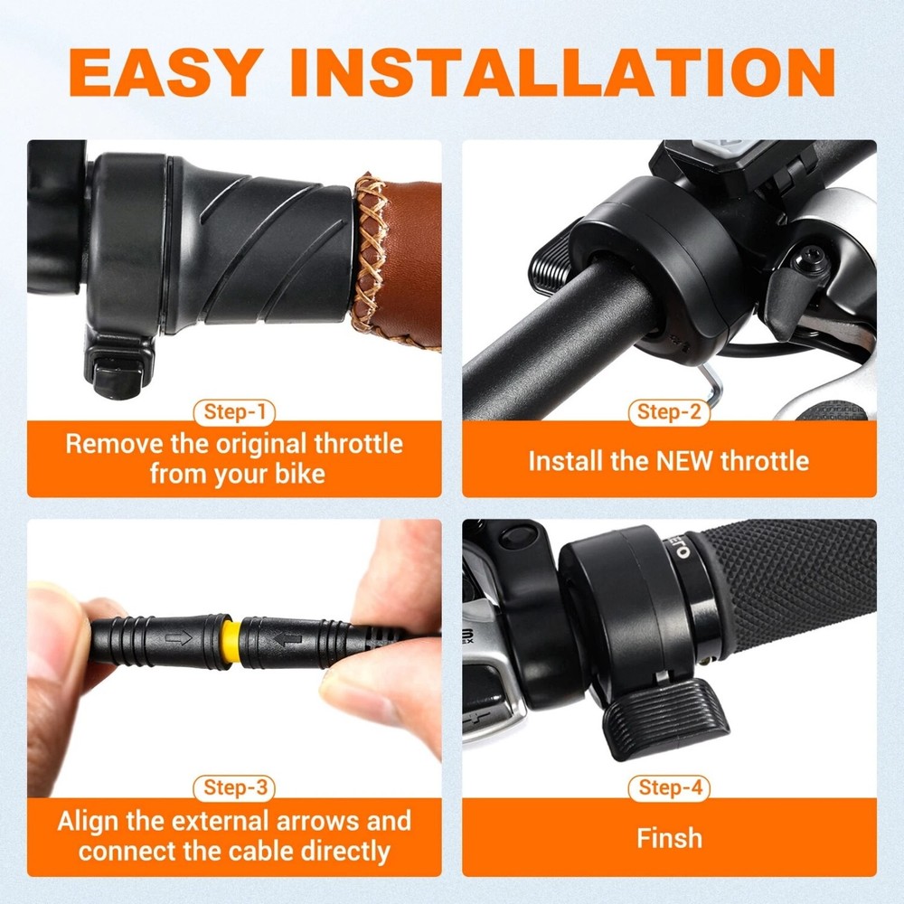 Thumb Throttle Waterproof Plug Speed Control Finger Accelerator High Quality New