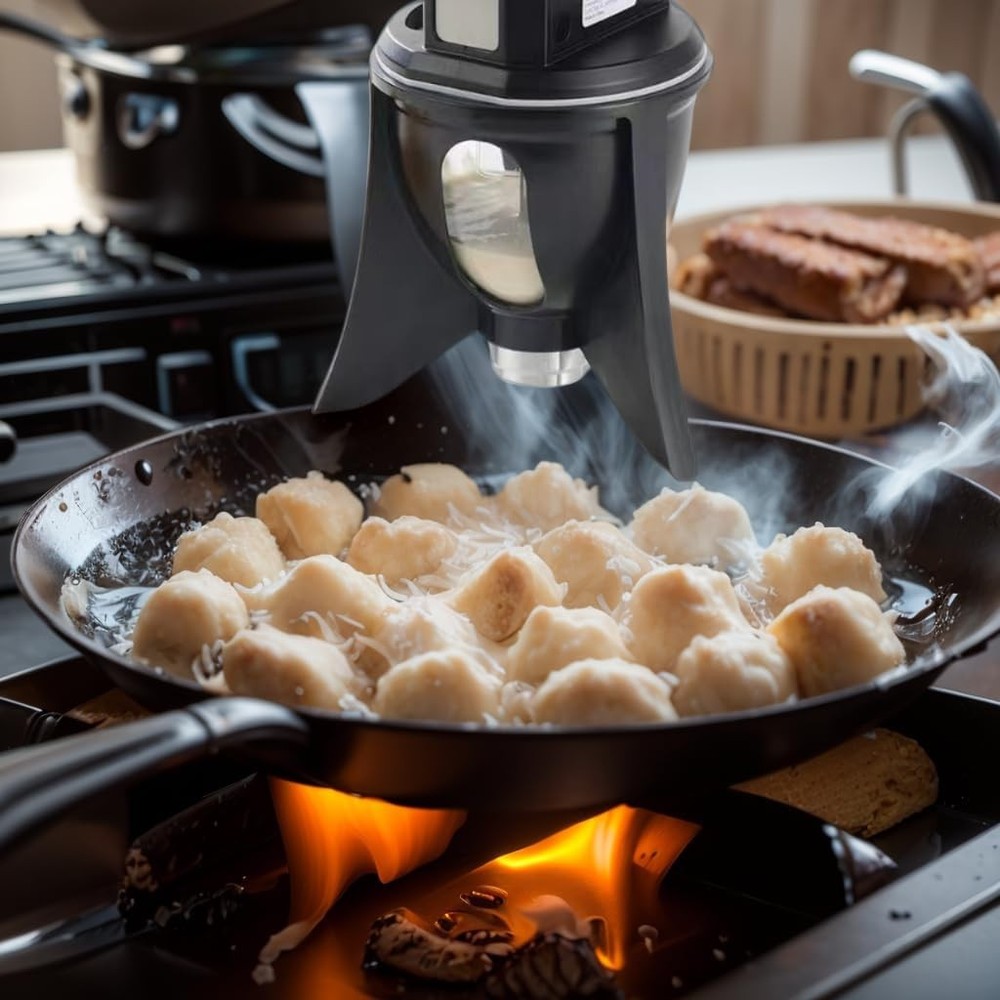 Electric Sweet Ball Maker Small Automatic Luqaimat Machine Meatball Maker