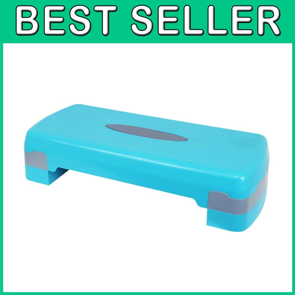 Adjustable Aerobic Stepper Platform Trainer, 27-Inch