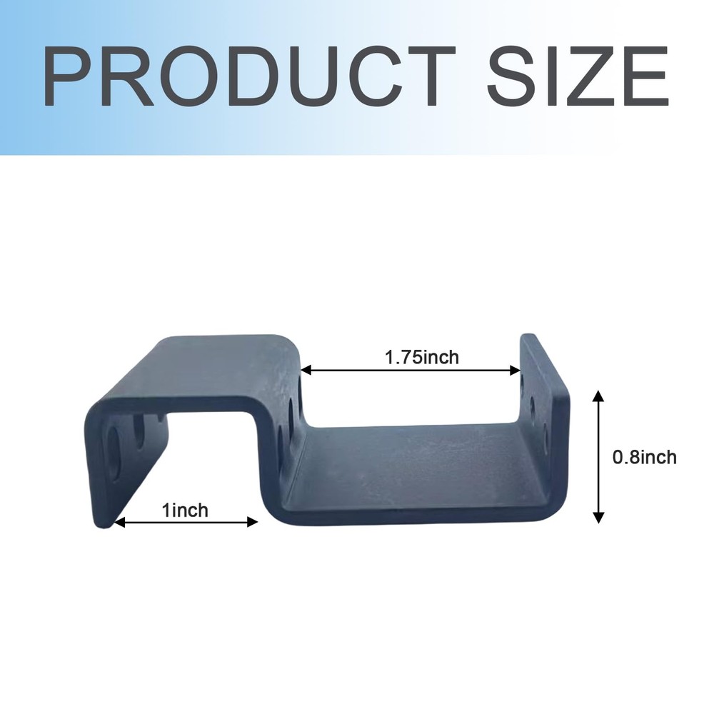 Compatible 1RU Recessed Rack Adapter-for Computers,Servers,and Network Device...