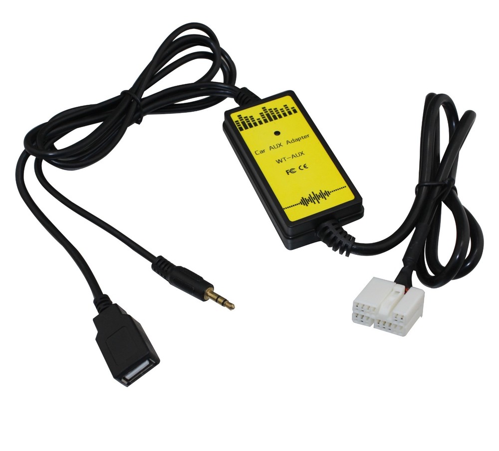 USB Aux Interface Adapter Cable For Honda Civic 2006-2011