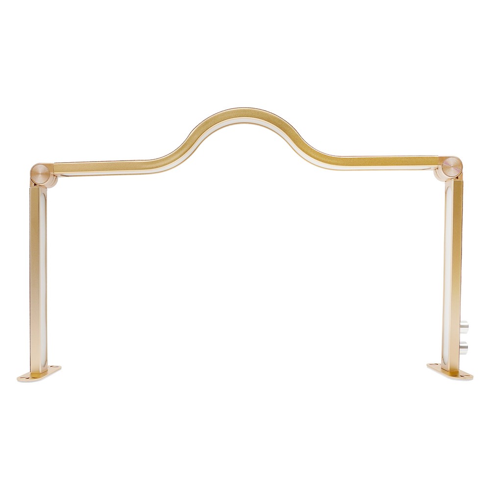 48W LED Lash Light with 3 Color Modes, Adjustable Brightness, Foldable Design