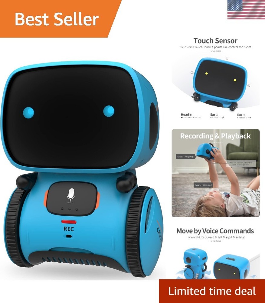 Educational Interactive Robot for Children - Singing, Dancing & Recording Toy