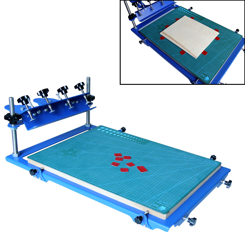 TECHTONGDA Desktop Adjustable 17.5"*23.5" Screen Printing Machine Printer