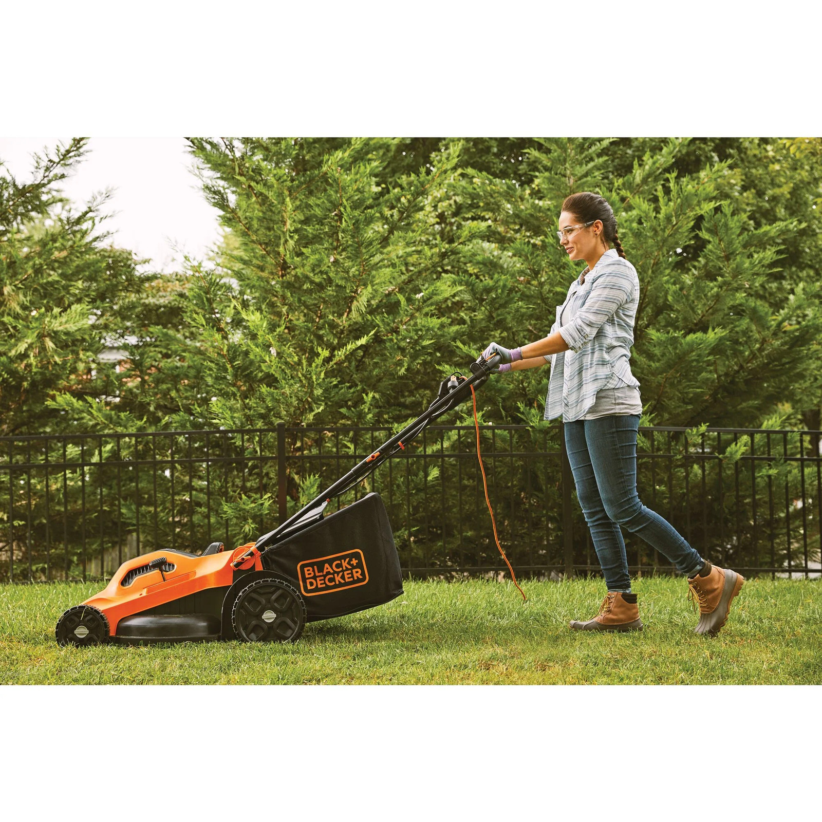 BLACK+DECKER Electric Lawn Mower, 13-Amp, Corded - BEMW213