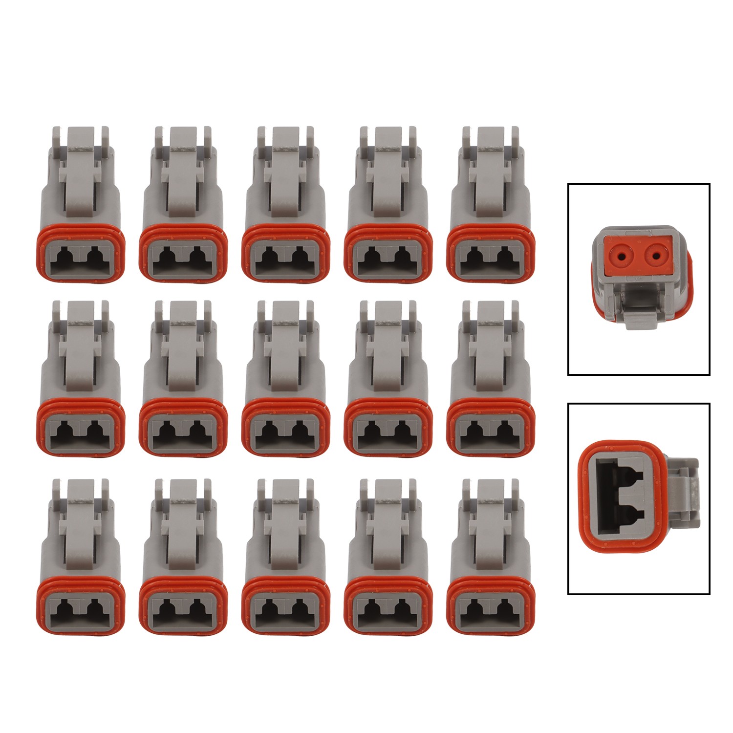 For Deutsch Connector Kit Stamped Contacts For 14,16,18,20 GA.WIRE 1650PCS