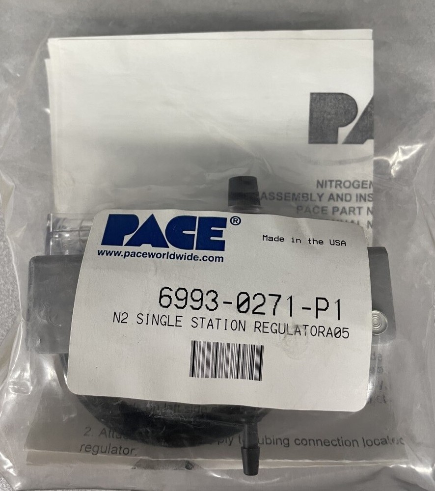 Pace 6993-0271-P1 N2 Single Station Regulator A05
