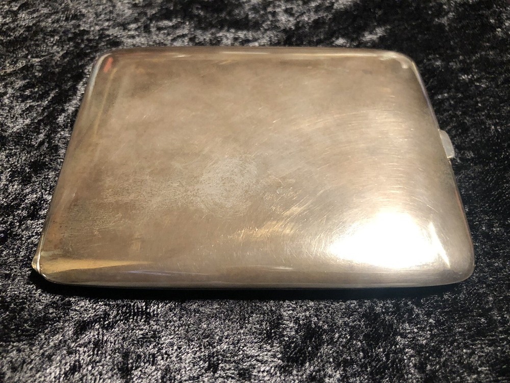 Vintage Elgin AM MFG Co. Sterling Silver Cigarette Case