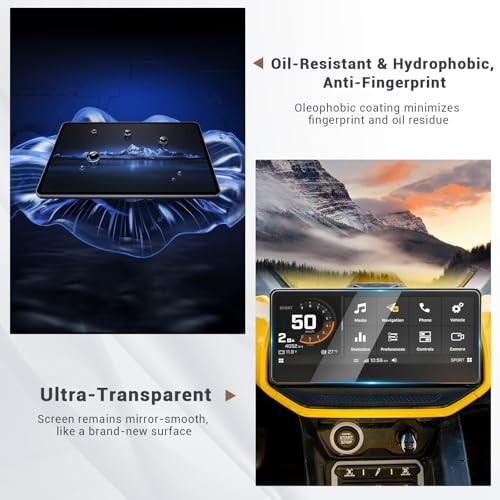 Compatible with 2025 2024 Can Am Maverick R Screen Protector Maverick R 10.25″