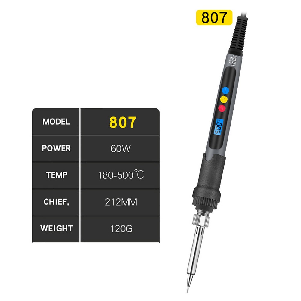 Soldering Iron Digital Display Electronic Soldering Iron Portable IKRH
