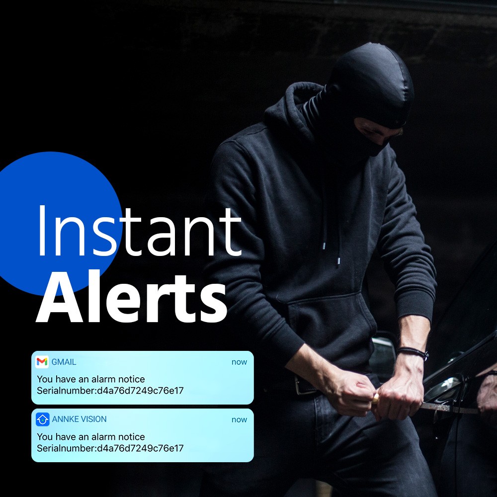 ANNKE HD 8CH 4K NVR POE IP Network 8MP Video Recorder for Security Camera System