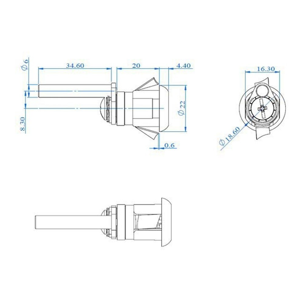 Multi Key Lock for File Cabinets with Robust Design and User Centric Features