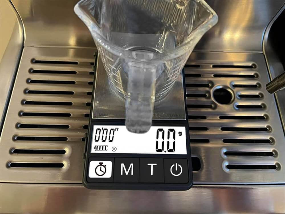 (Latest Version) Espresso Scale with Timer 1000G X 0.1G, Espresso Coffee Scale