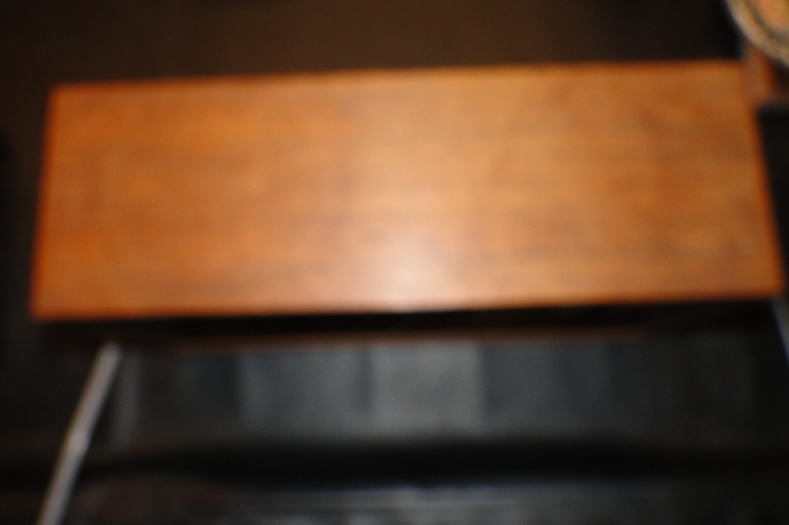 1970’s Panasonic Table Top Radio AM-FM Walnut RE7259 Works great !