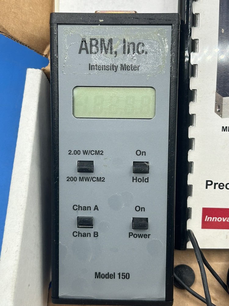 ABM Inc 150 Intensity Meter Near Mid Deep UV Light Source