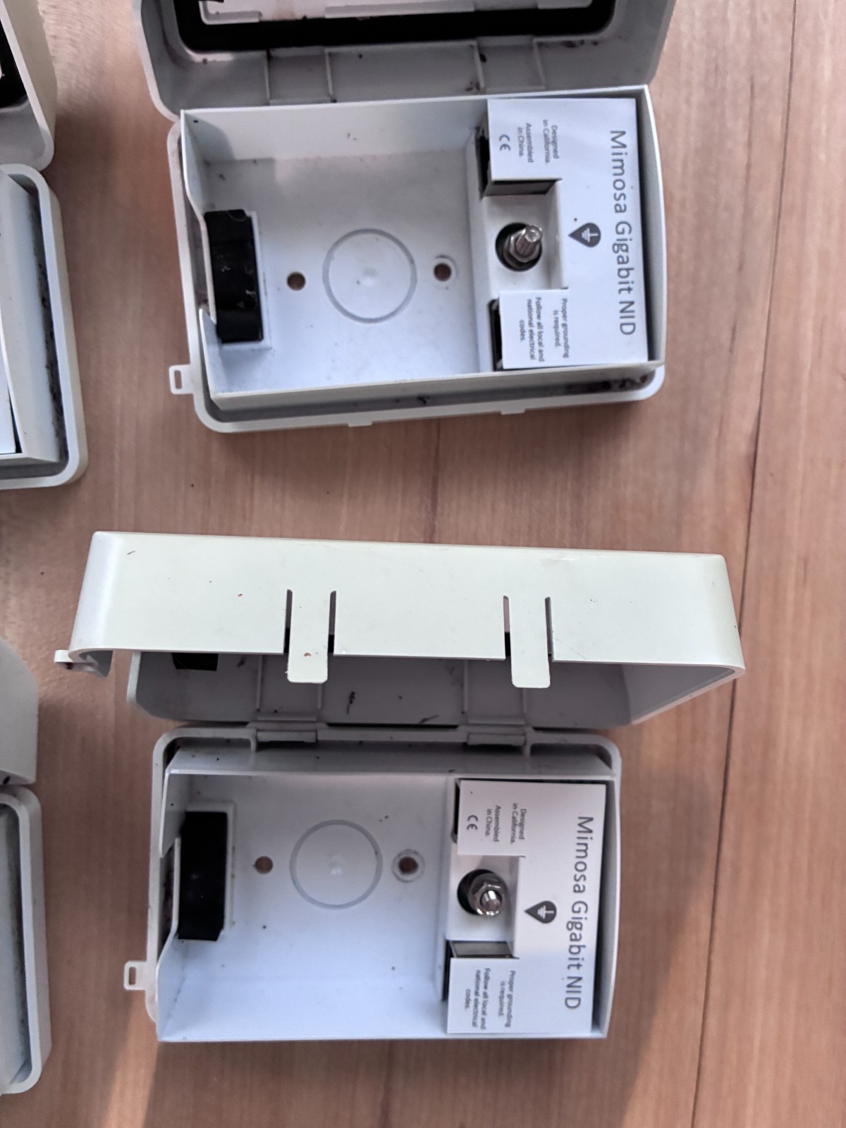 Lot of 12: Mimosa NID Gigabit Network Interface Device ESD Surge Protection used