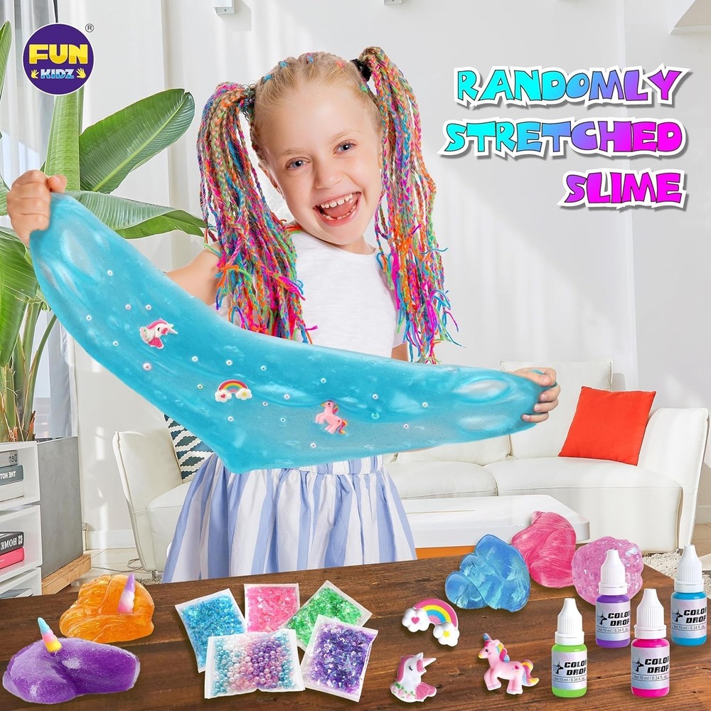 Colorful Unicorn Slime Making Kit
