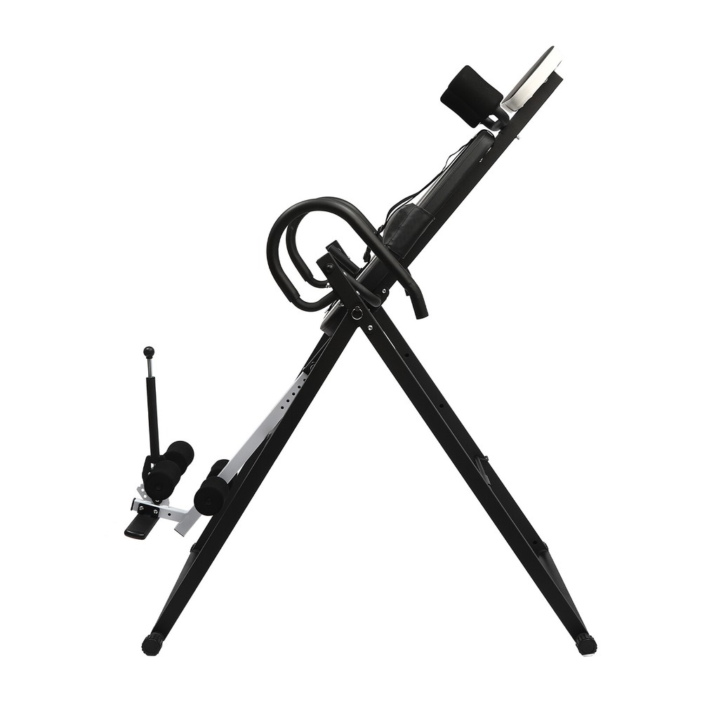 Inversion Table Teeter Machine Therapy Back Pain Relief Foldable Gravity Fitness