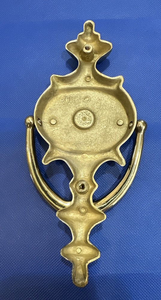 Vintage Solid Brass urn door knocker