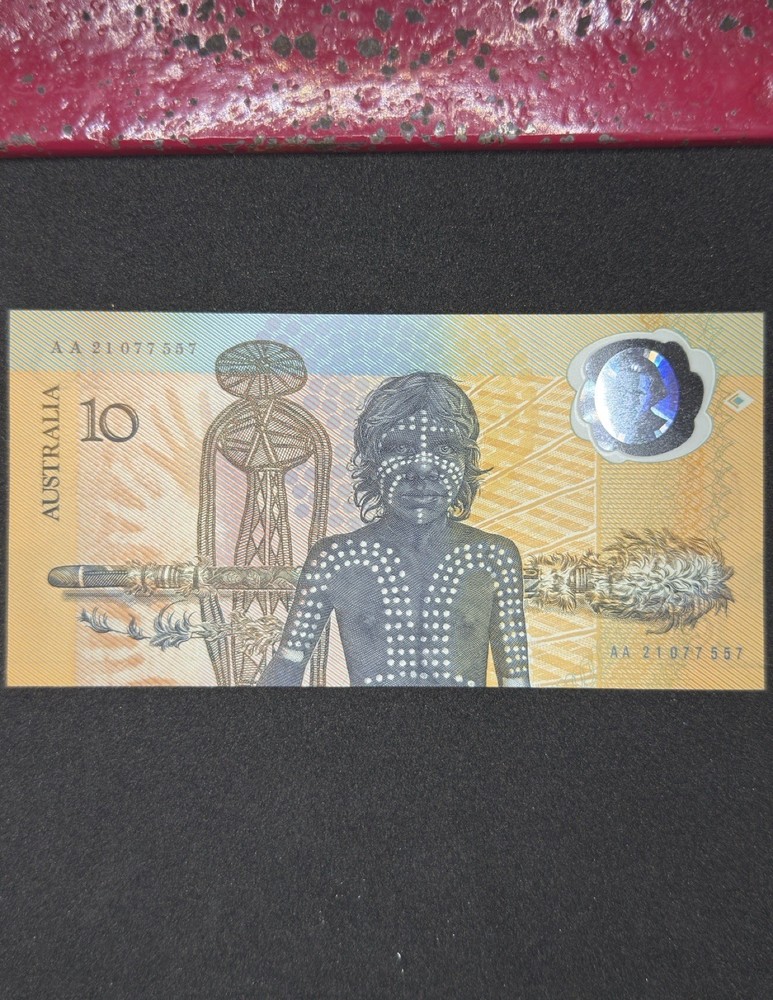 1988 $10 Bicentennial Polymer Note X2