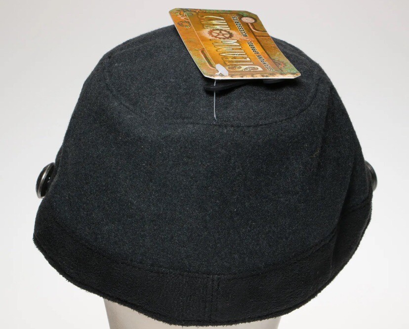 Steampunk Cadet Grey Hat