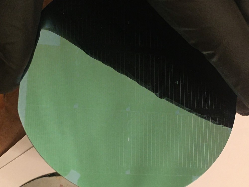 4" Unknown NITF Silicon Wafer 1980s Extremely Rare Vintage CPU Chip