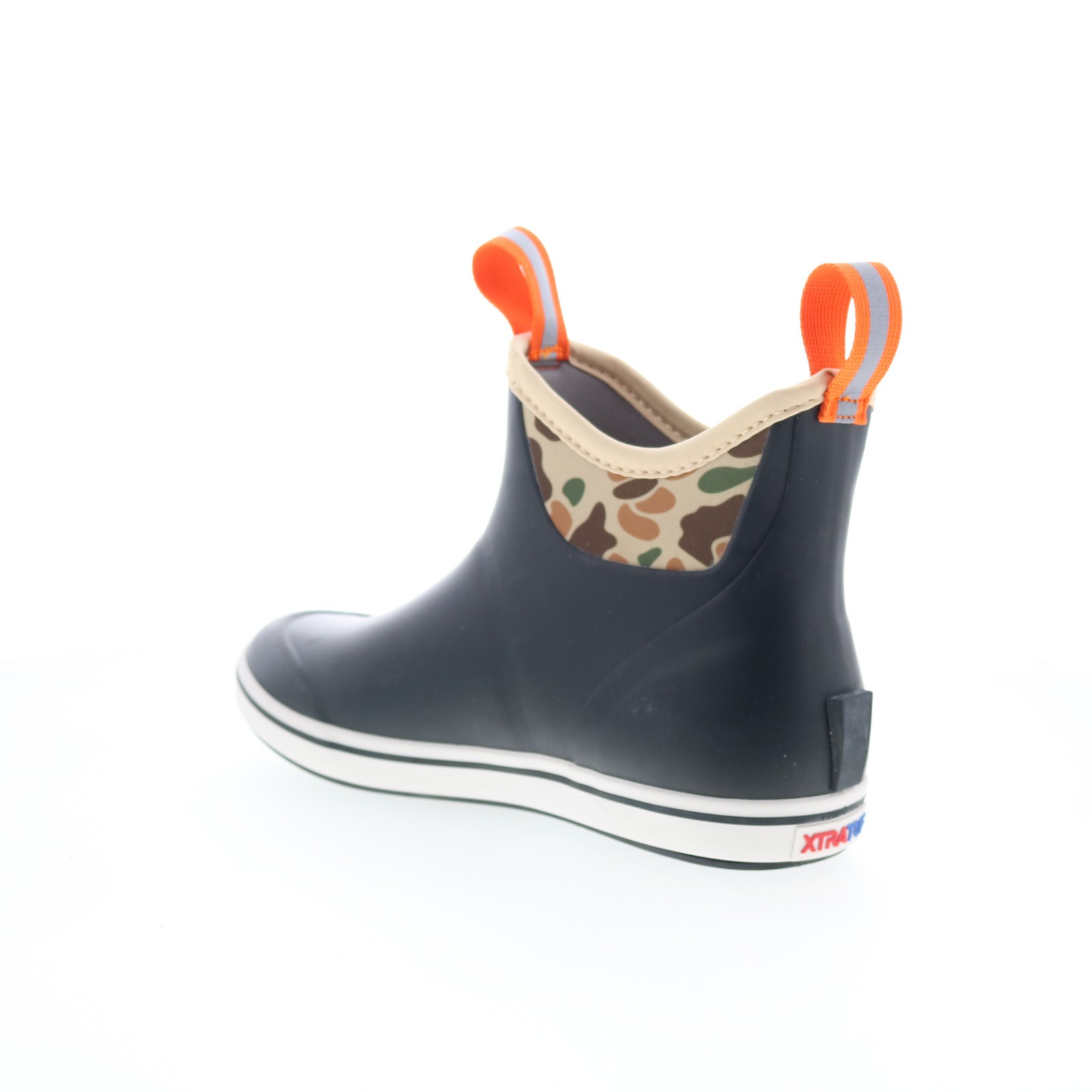 Xtratuf Ankle Deck Boot 6" Waterproof HADB0CAM Mens Black Fishing Boots
