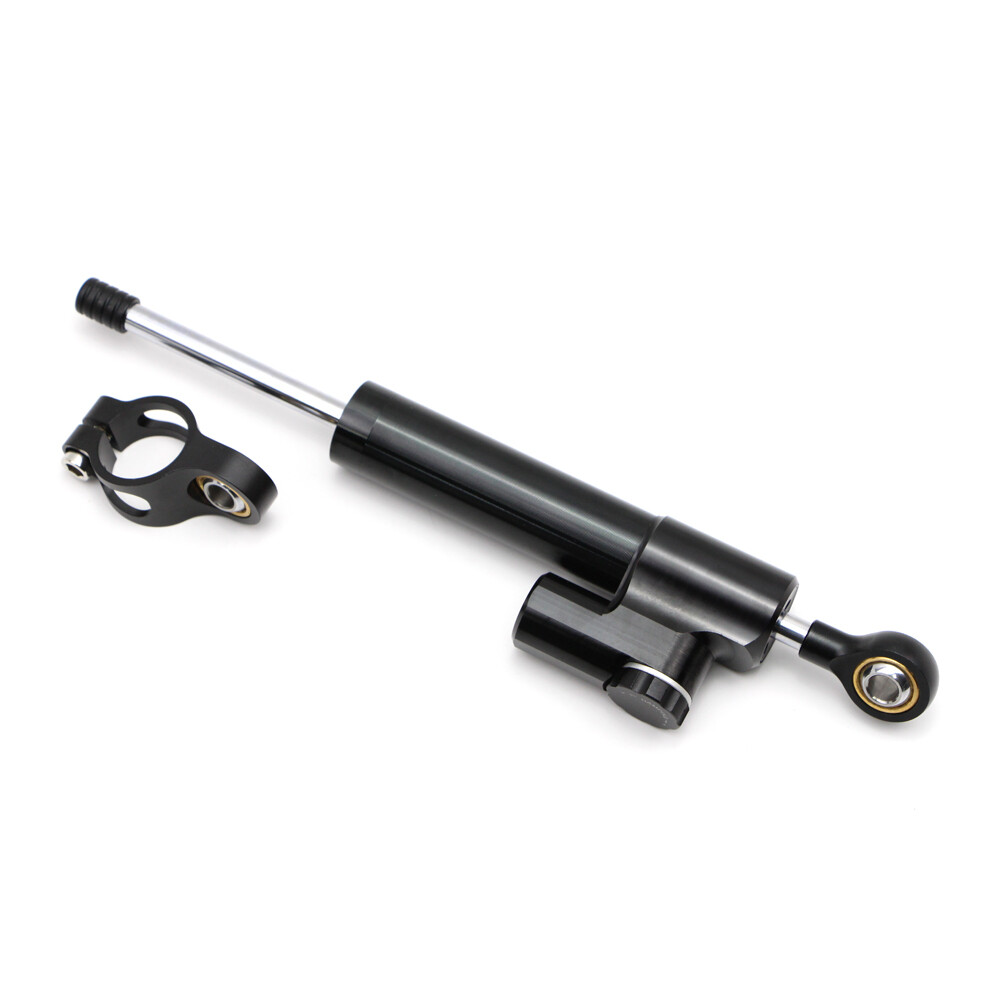 For Universal Motorcycle Adjustable Steering Damper Stabilizer Linear Control