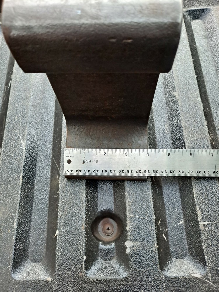 4" Rail Anvil, includes freight