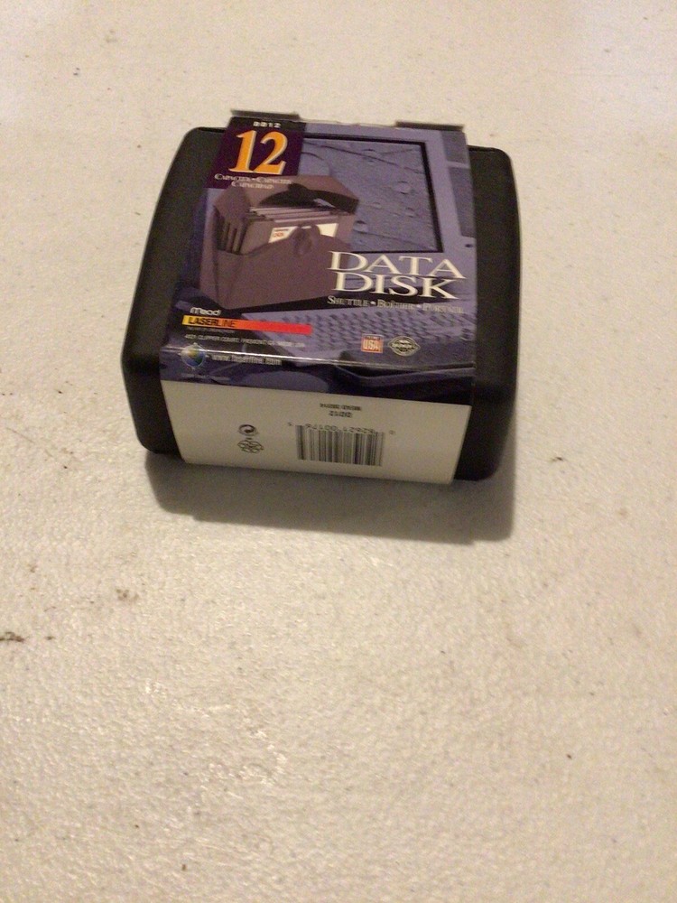 Vintage Mead Laser line Dd12 Data Disk Shuttle