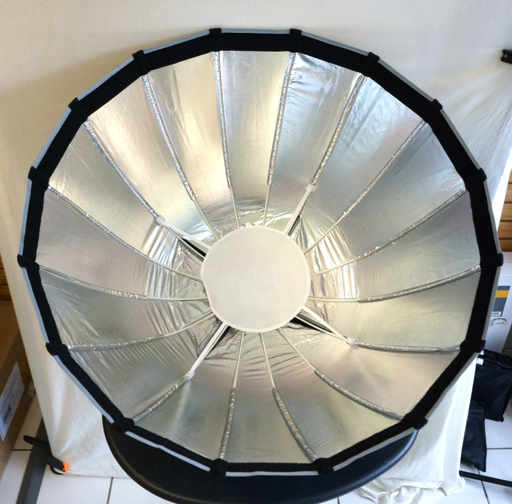 Aputure Light Dome SE 33.5" Softbox Bowens Mount w/ Grid, Diffusers, case #104