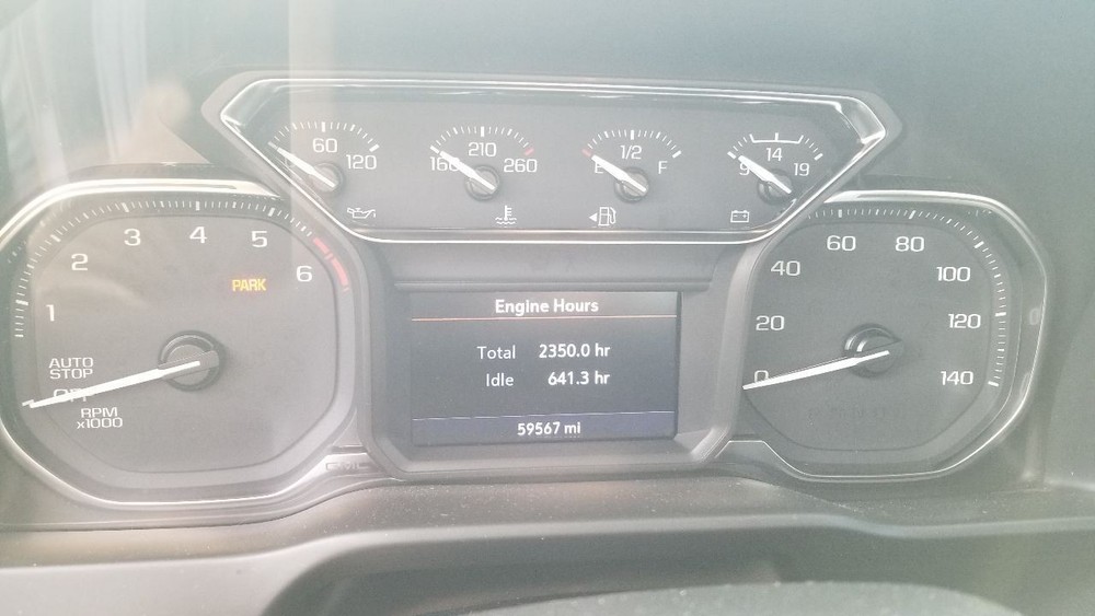 20 GMC SIERRA 1500 UPPER AIR SHUTTER 2.7L