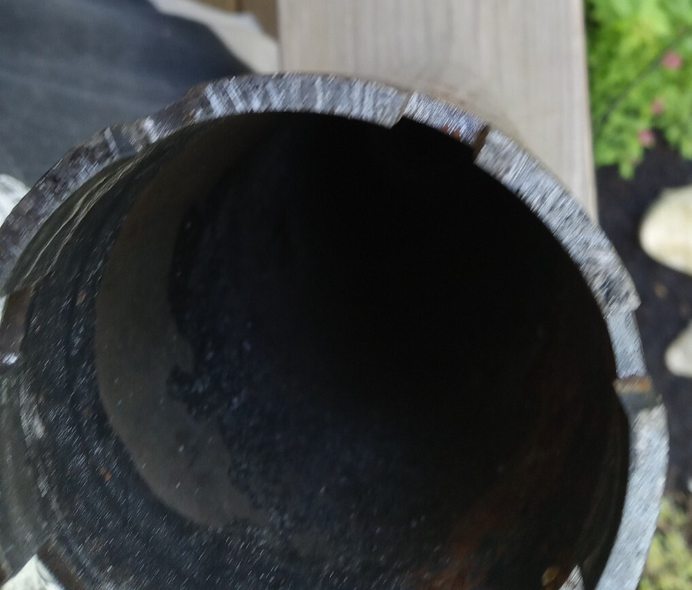 Wet Diamond Core Drill Bit, 3" x 17"