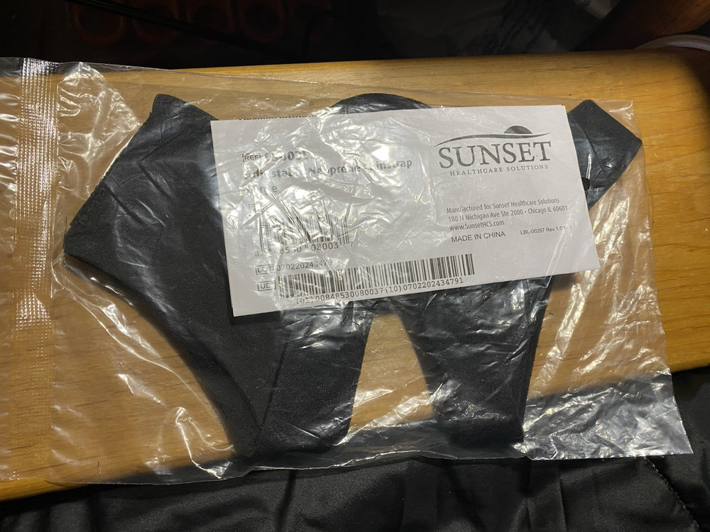 Sunset Adjustable Neoprene Chinstrap  Large #CS003L - New