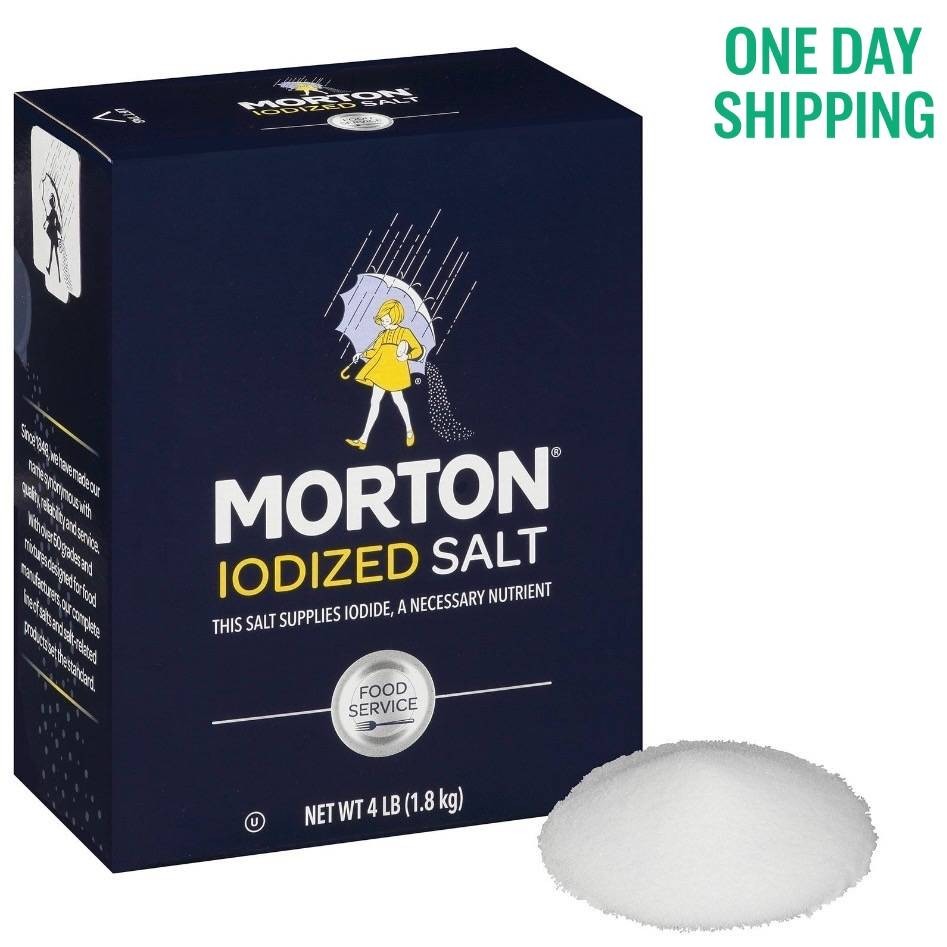 Morton Iodized Salt 64 Oz