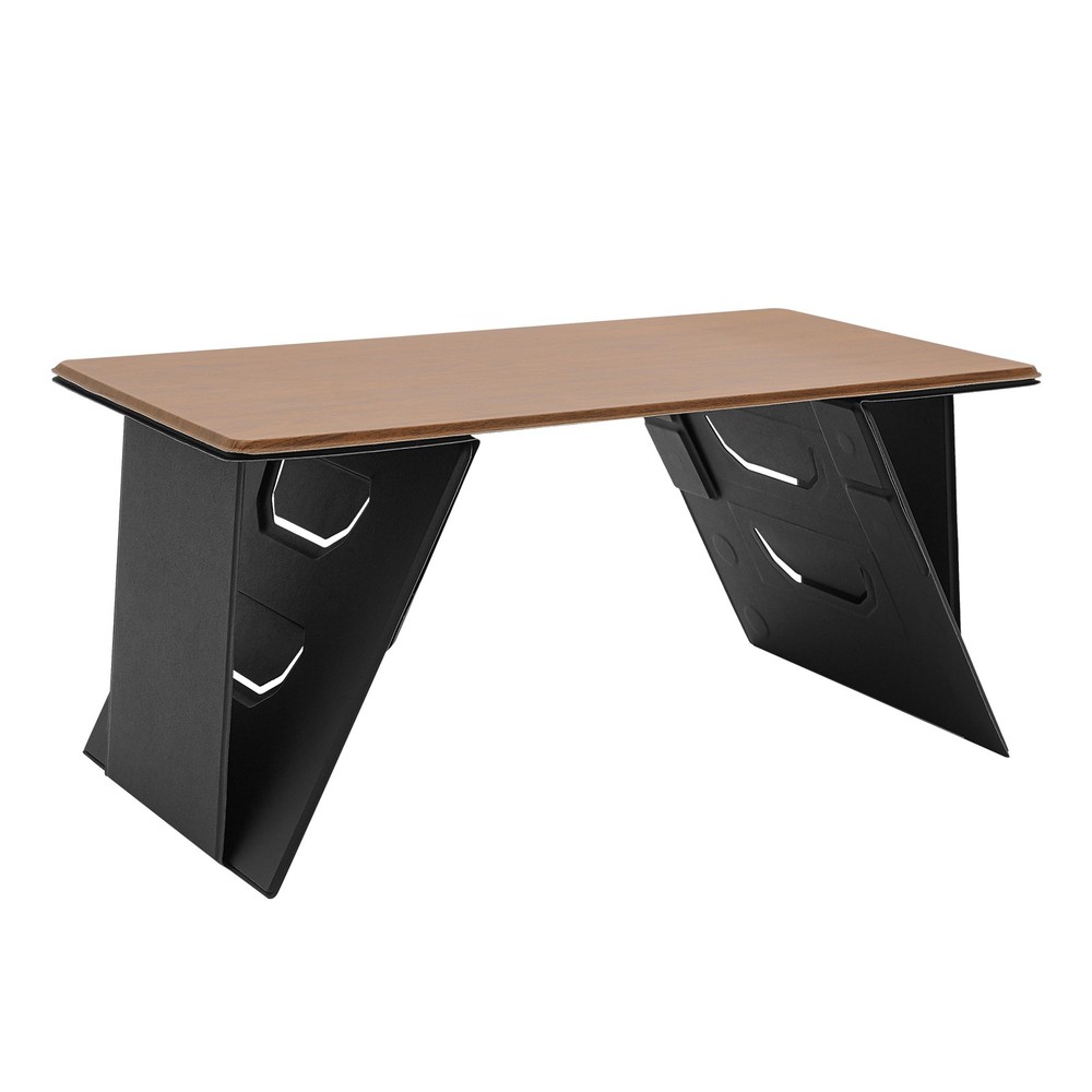 Folding Lap Desk with Angle Adjustable Portable Foldable Laptop Table Bed Desk