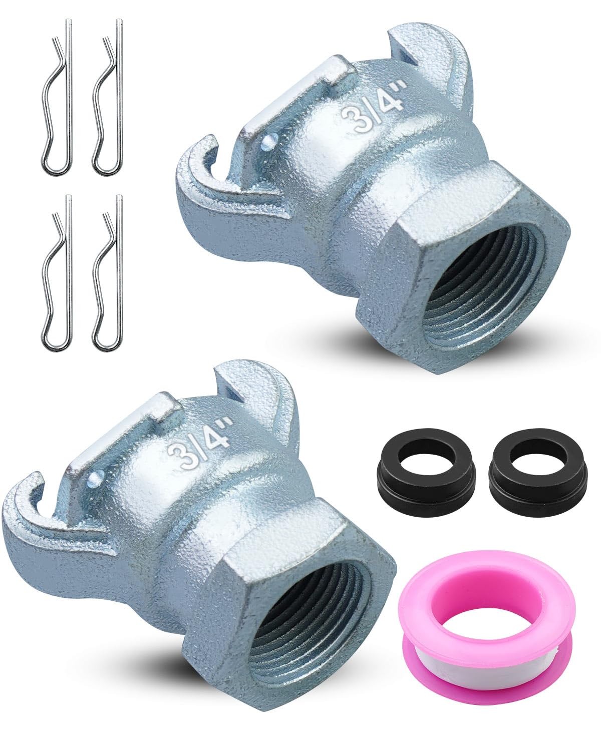 AUGREX 0.75" Female NPT Iron Air Hose Fitting