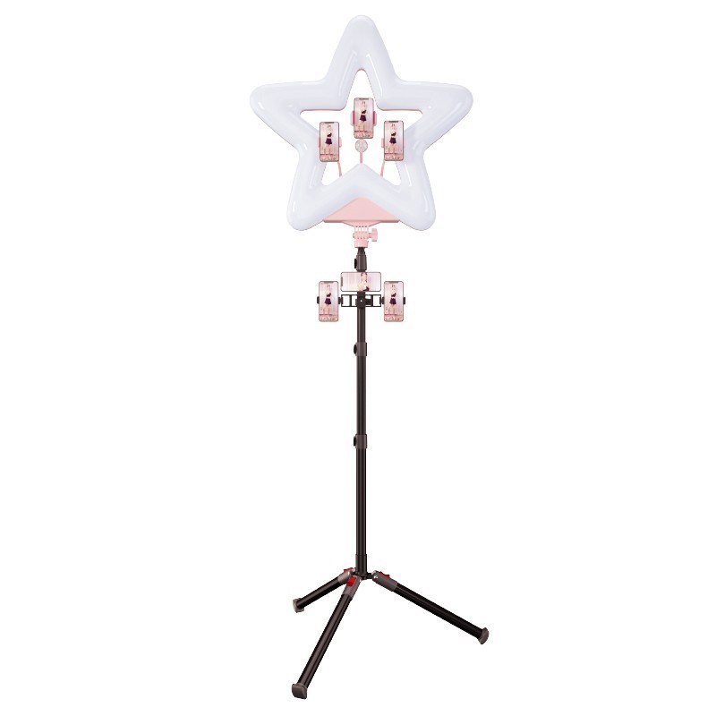 20'' Ring Light professional Live Streaming Selfie Star Shaped &wireless Remote