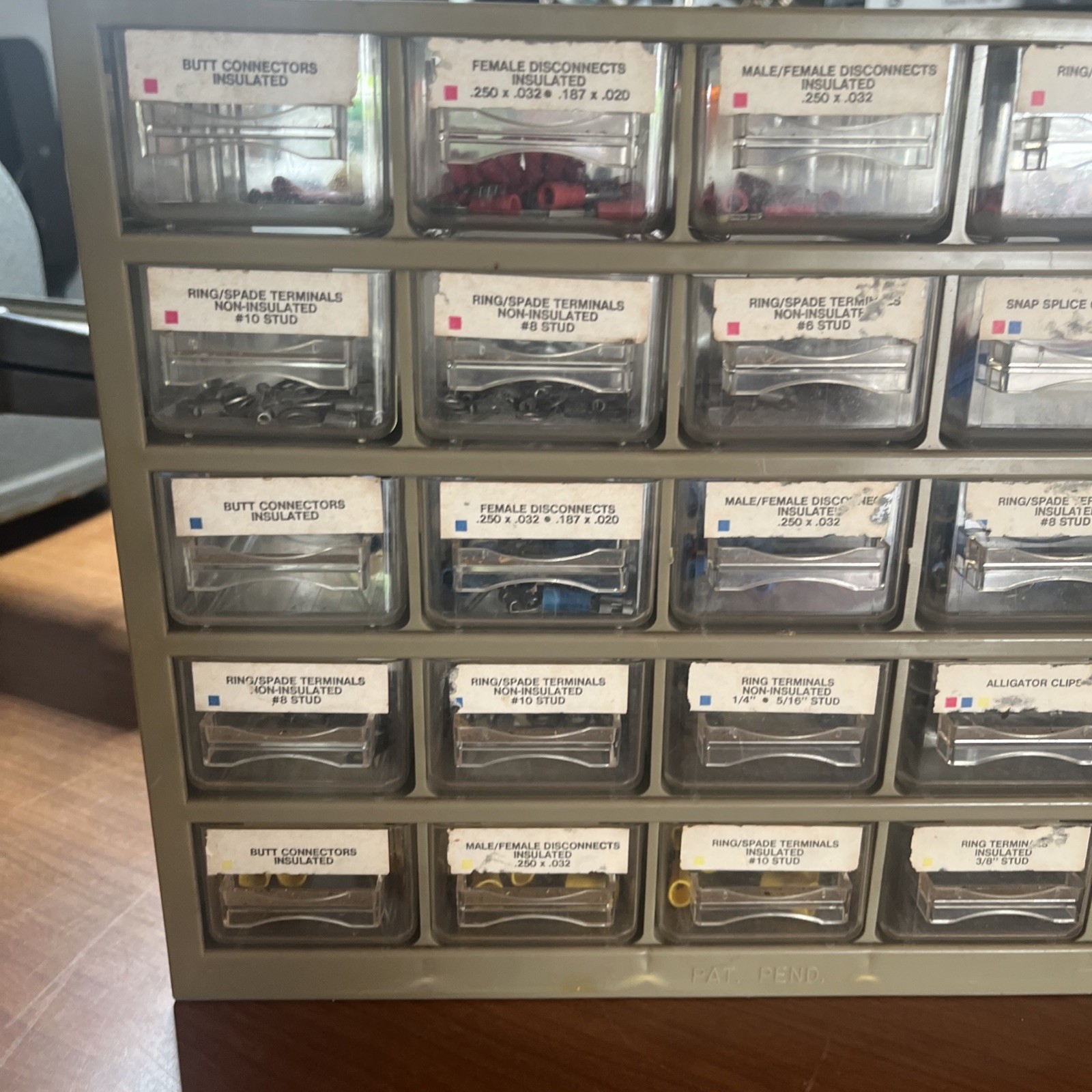 Vintage 1978 D.R.I. Industries Eden Prairie MN Electronics Parts Bin Lot Orignal