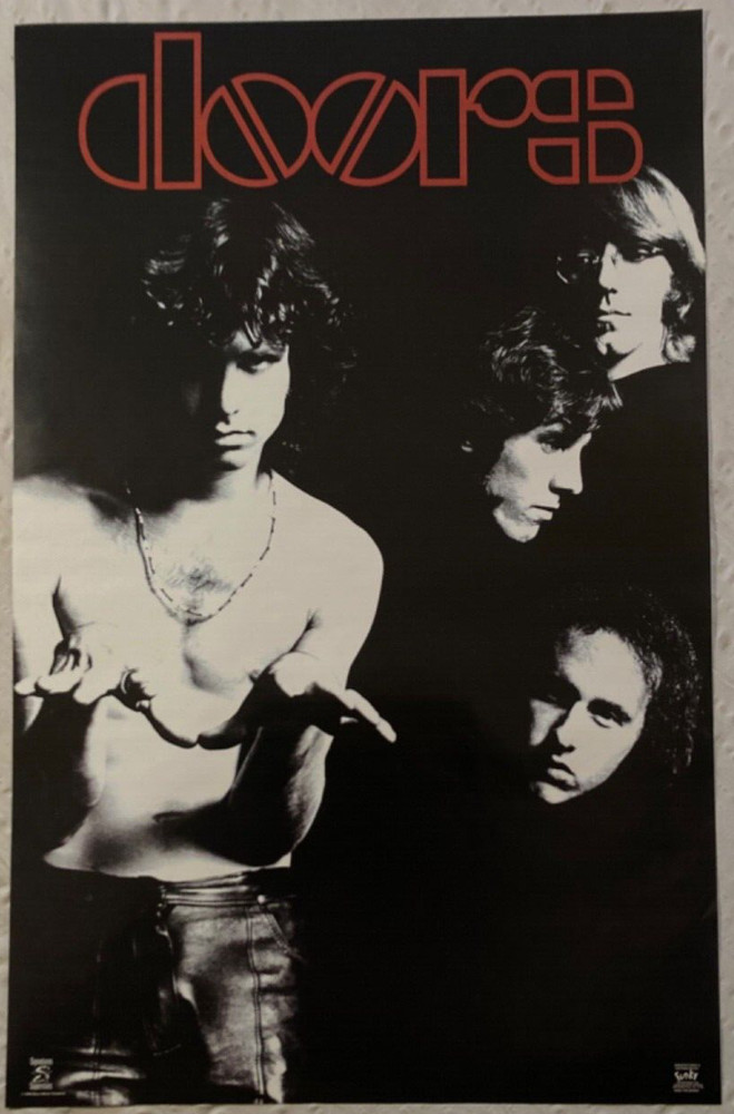 The Doors 1999 Poster Funky New Condition Jim Morrison C