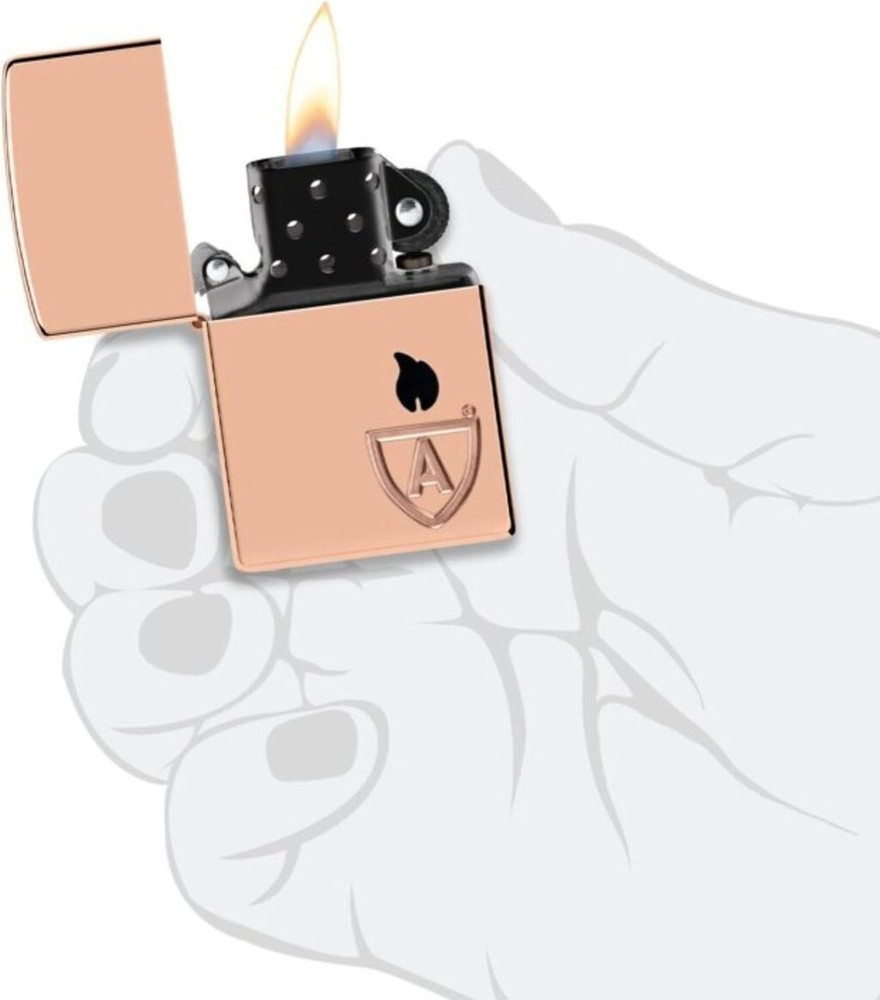 Zippo 46171, Zippo Limited Edition Solid Copper Case Armor Lighter, Black Insert