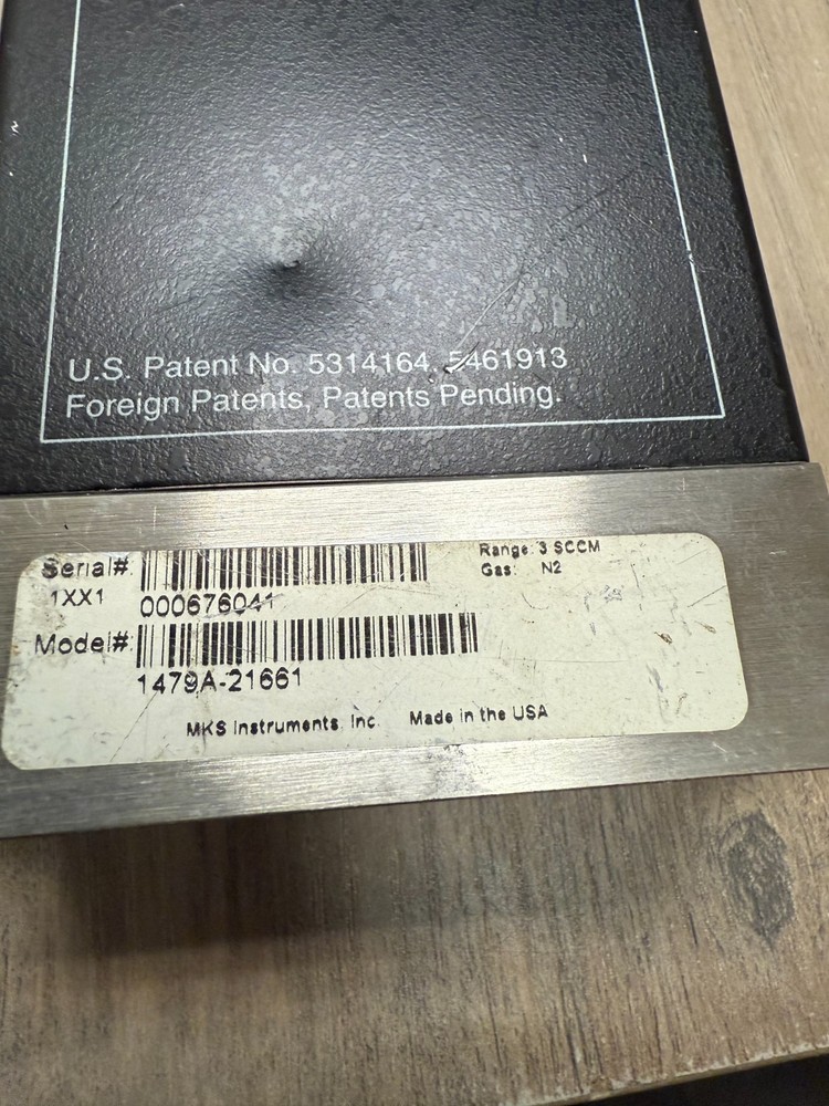 MKS 1179A Mass Flow Controller 1479A-21661 UNTESTED READ